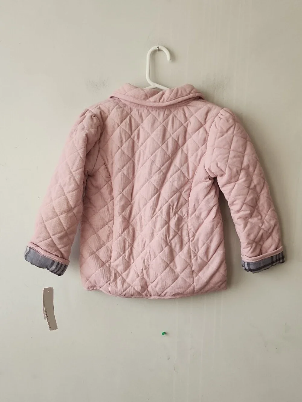 Calvin Klein Light Pink Quilted Puffer Jacket